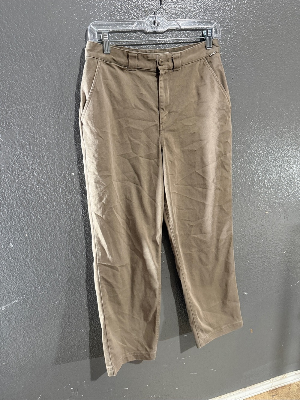 Vans Taupe Straight Casual Pants - Taupe - Picture 2 of 10
